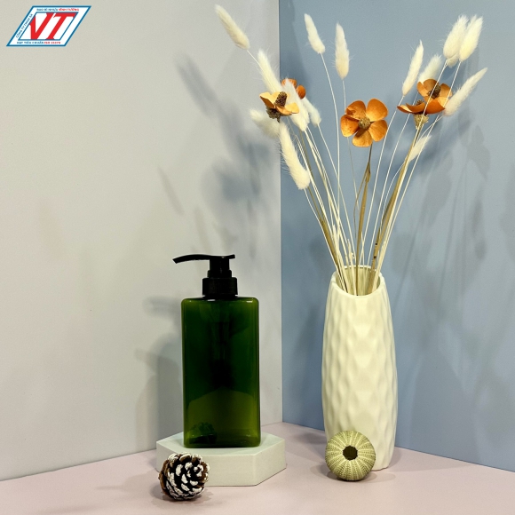 CHAI PET VUÔNG 500ML (MS)